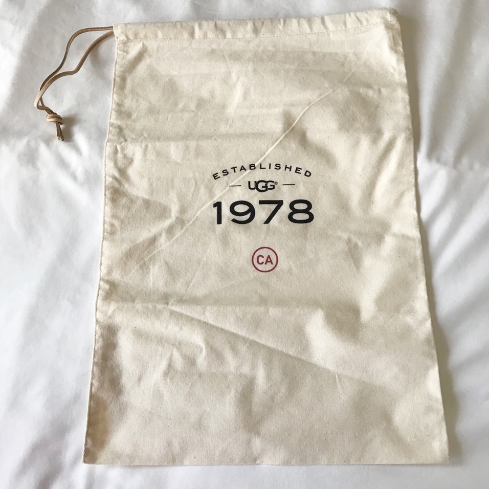 UGG shoes dust bag limited edition 1978 w leather